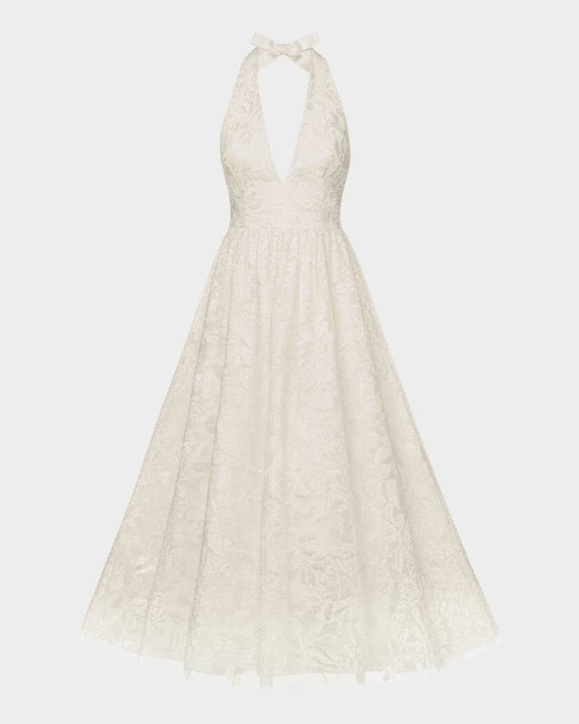 sachin and babi light blue dress 3 pcs white charm embroidered dress – Rain Closet main image 1
