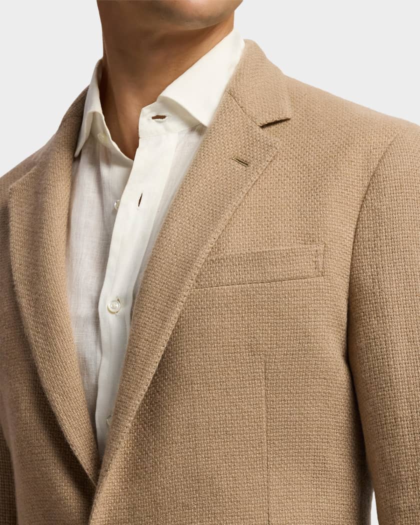支給品　イタリア代表　フルジップ　ジャケット　ルネサンスモデル　サイズL Ralph Lauren Purple Label Men's Hadley Single-Breasted Cashmere