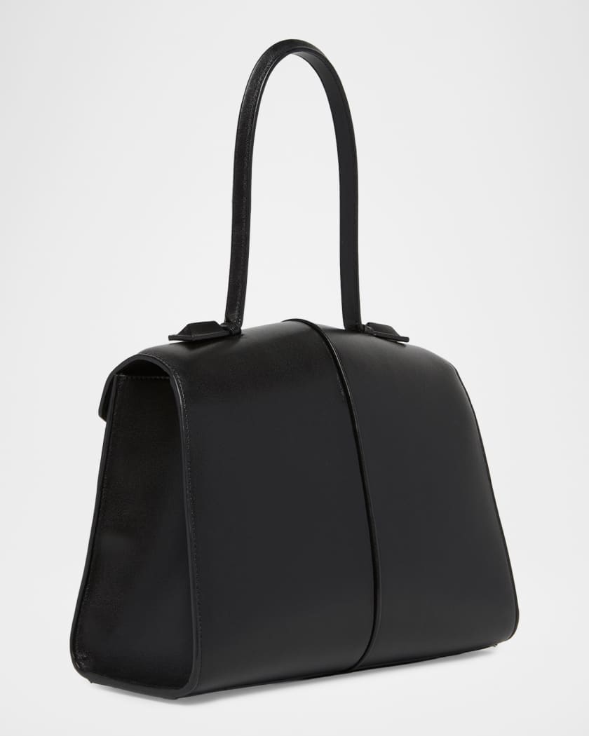 Jil Sander Linea Leather Top-Handle Bag | Neiman Marcus