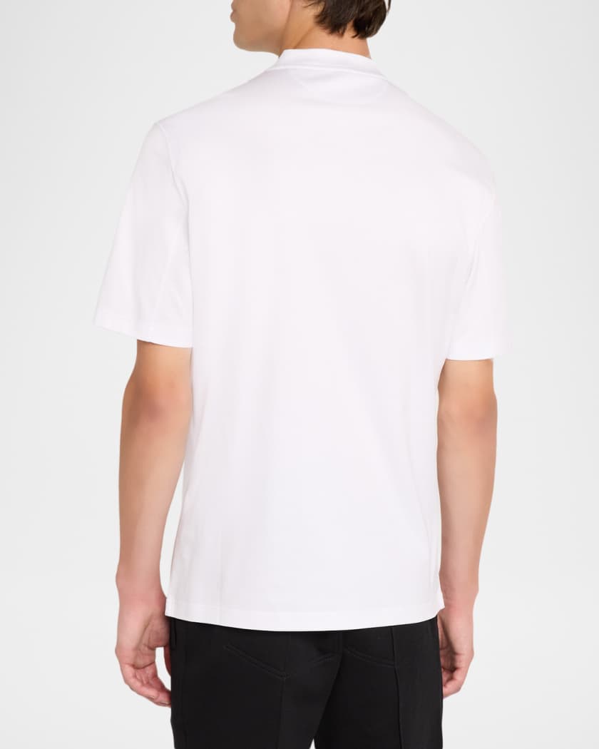 Brunello Cucinelli Men's Cotton V-Neck T-Shirt | Neiman Marcus