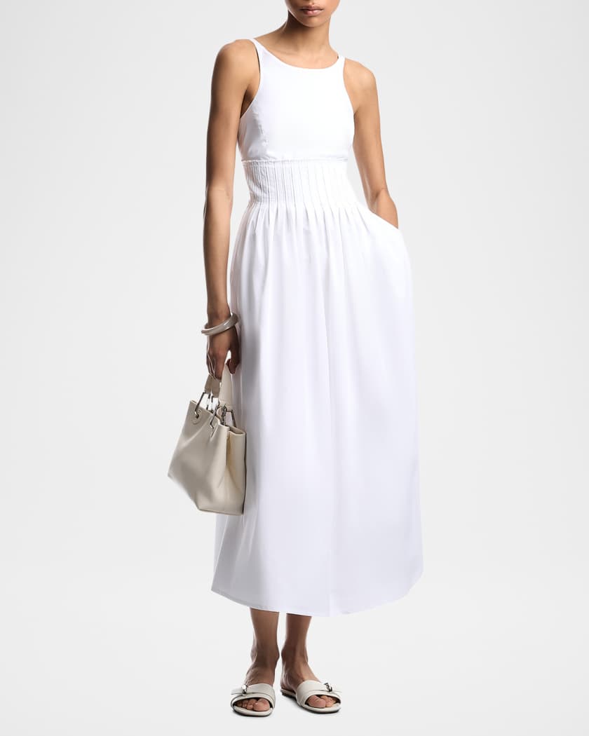 a line stretch dress Ophelia Sweetheart A-Line Stretch Satin Bridesmaid Dress