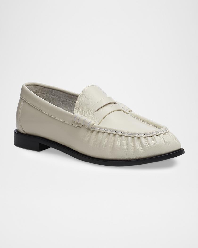 Rag & Bone Lexi Leather Penny Loafers | Neiman Marcus display picture 2
