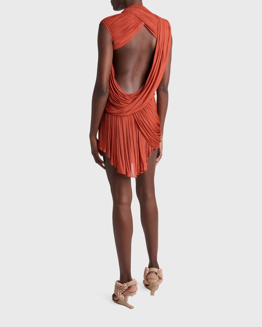 womens jersey dress with pockets Jersey Tank Dress with Pockets for Tall Women in Clay Brown XL / Tall / Clay Brown main image 0