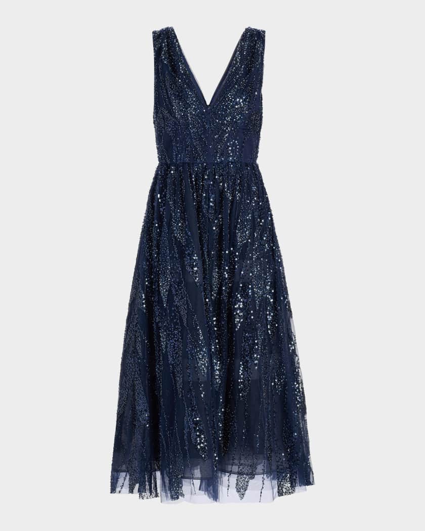 milly embroidered dress Milly Women's Ivette Embroidered Mini Dress - Multi - Size 4 main image 0