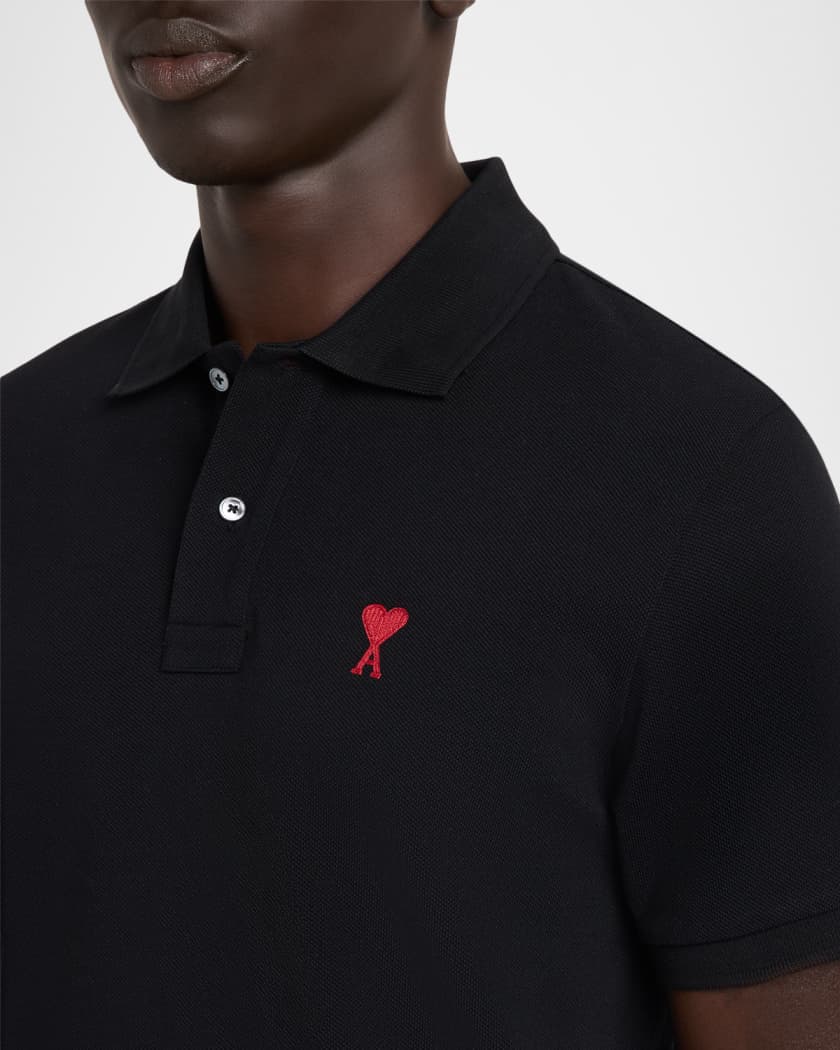 Men's Ami de Coeur Cotton Polo Shirt | Neiman Marcus