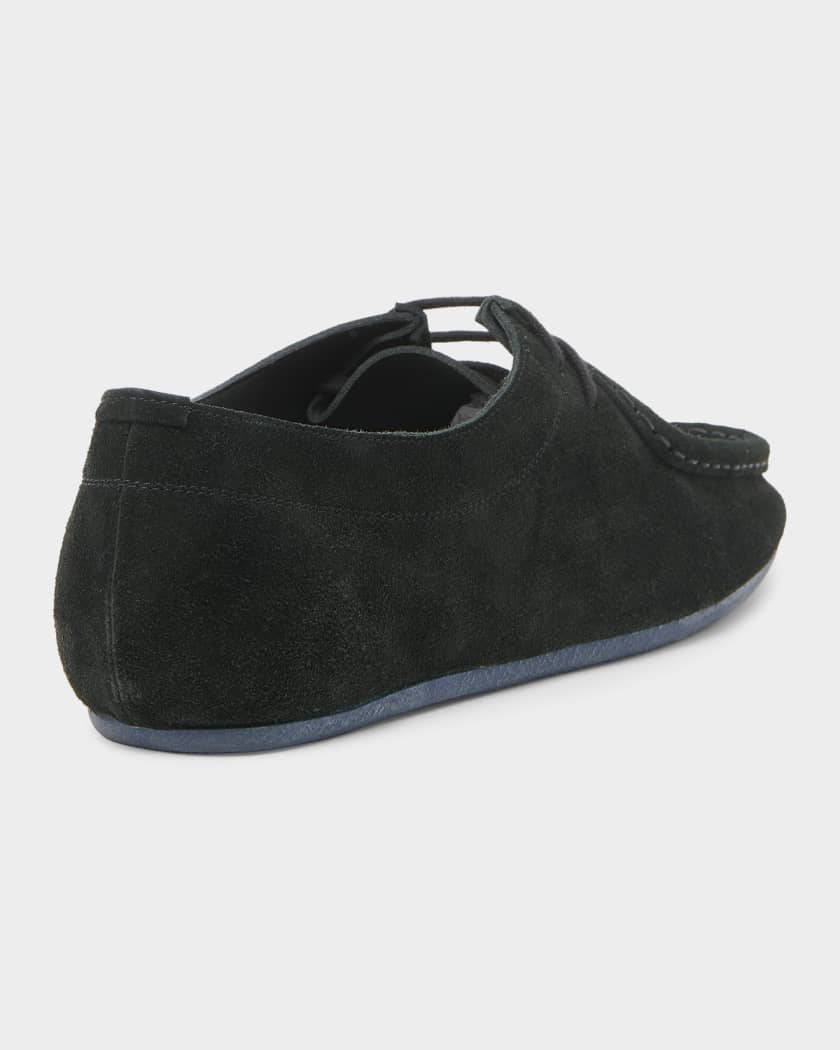 Jil Sander Men's Suede Moccasin Shoes | Neiman Marcus