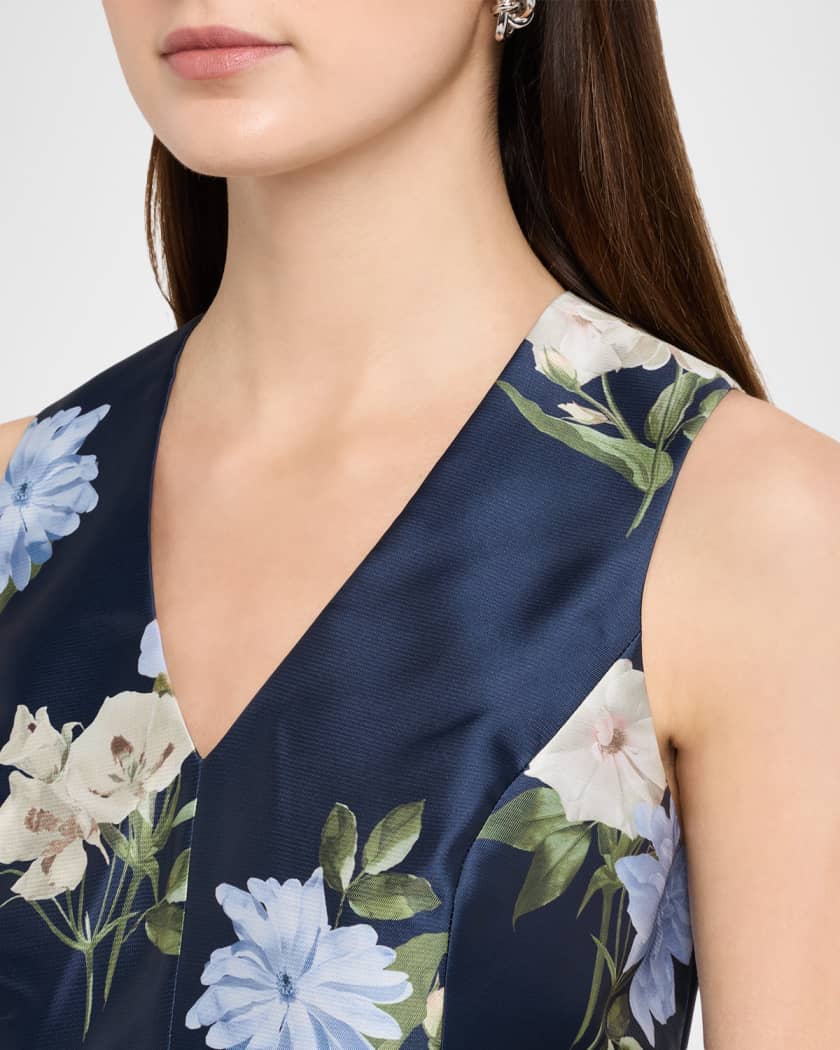 SACHIN BABI Brooklynne Maritime Corsage Gown | Neiman Marcus