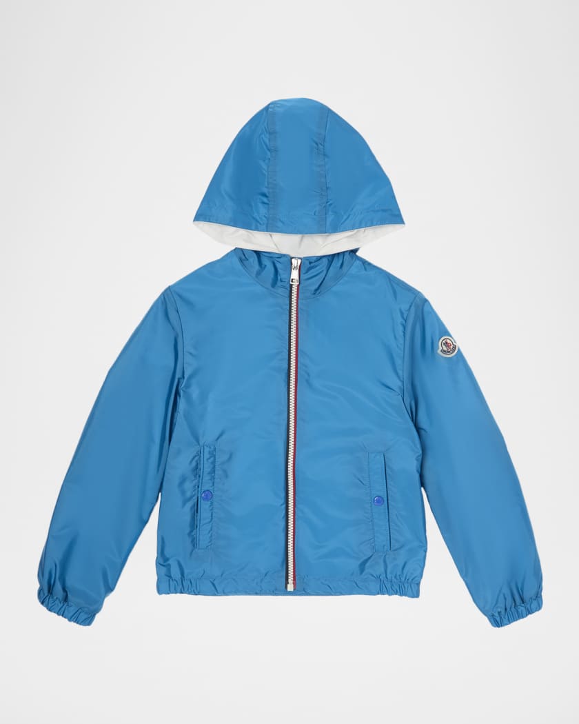 モンクレール MONCLER ブルゾン ジャンバー NEW URVILLE Moncler Boy's New Urville Hooded Rain Jacket, Size 12-14 | Neiman
