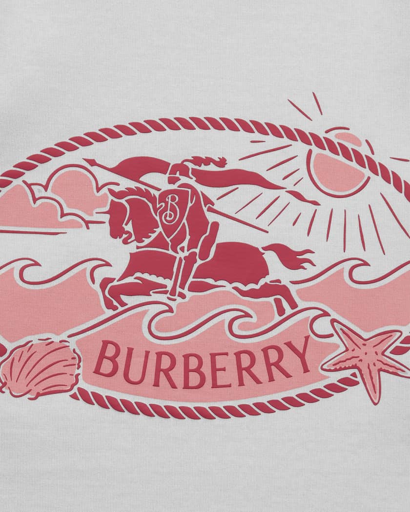 BURBERRY トップス　18M 86cm ボトムス　12M 80cm Burberry Girl's Knight Stamp Cotton T-Shirt, Size 4-14 | Neiman Marcus