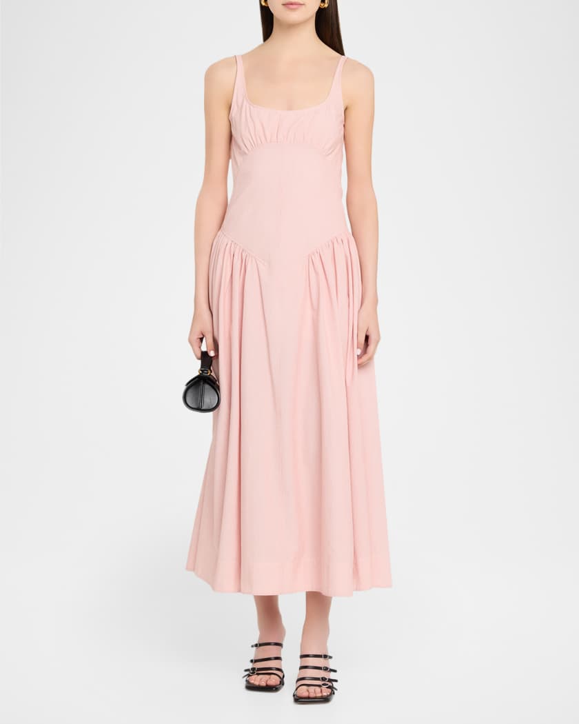 slim fit dress slacks Lexi Rib Sun-In Scoop Neck Dress – Marine Layer main image 0
