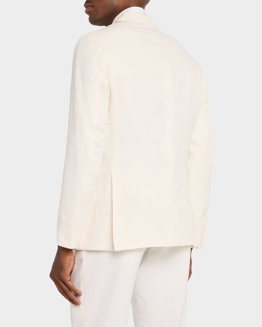 can ali シルクずぶん Canali Men's Kei Linen and Silk Sport Coat | Neiman Marcus