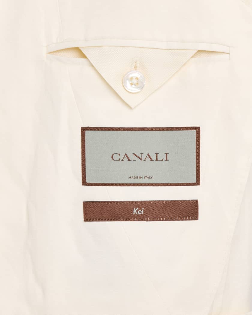 can ali シルクずぶん Canali Men's Kei Linen and Silk Sport Coat | Neiman Marcus