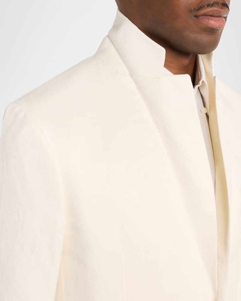 Canali Men's Kei Linen and Silk Sport Coat | Neiman Marcus