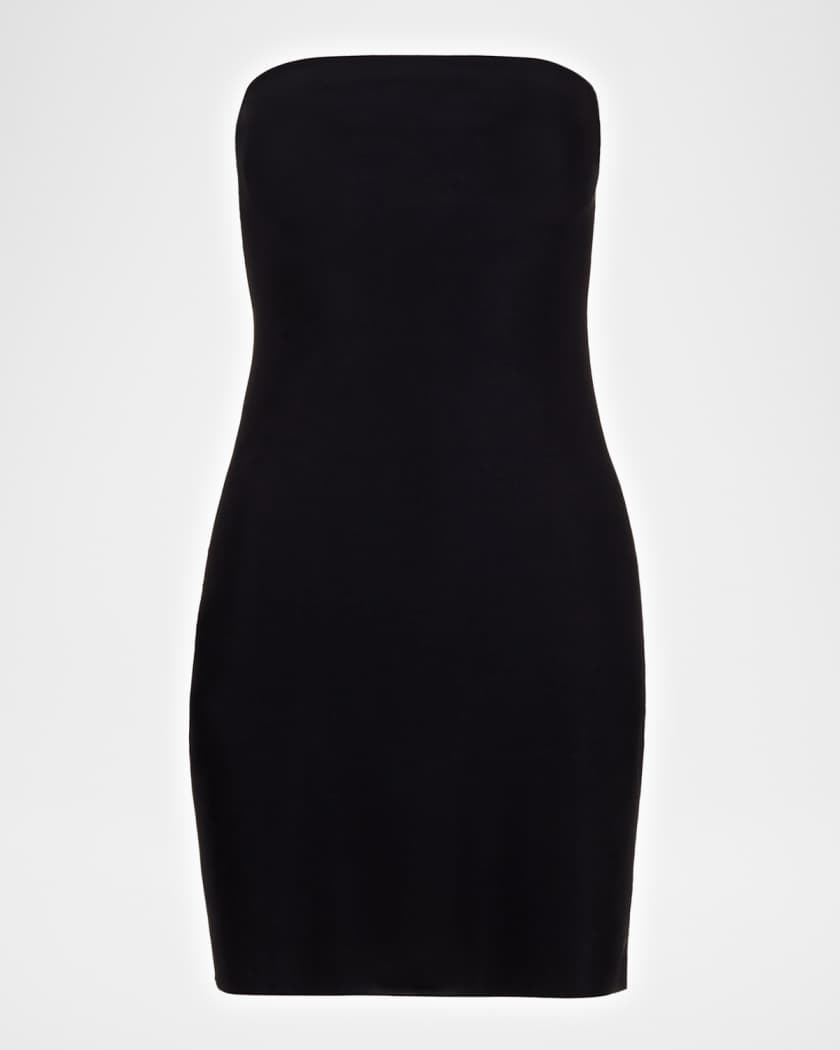 Strapless Microfiber Mini Slip