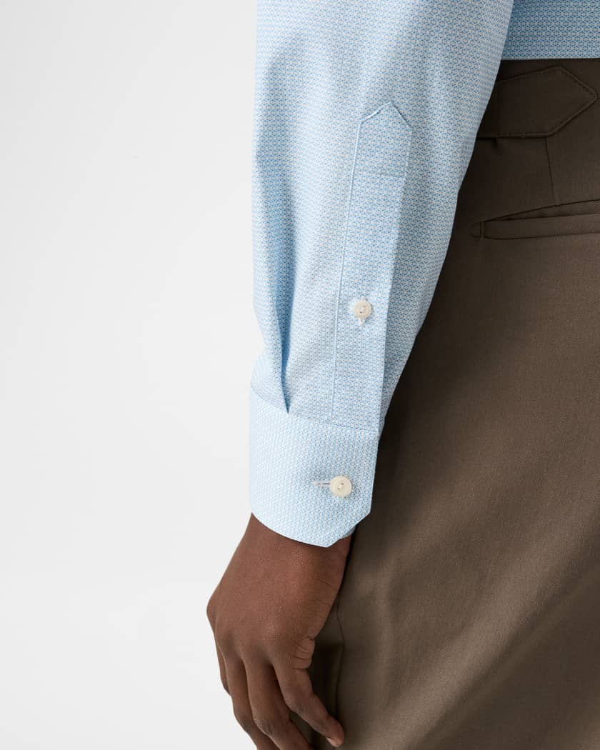 contemporary fit dress shirt Modern Fit Solid Dress Shirt