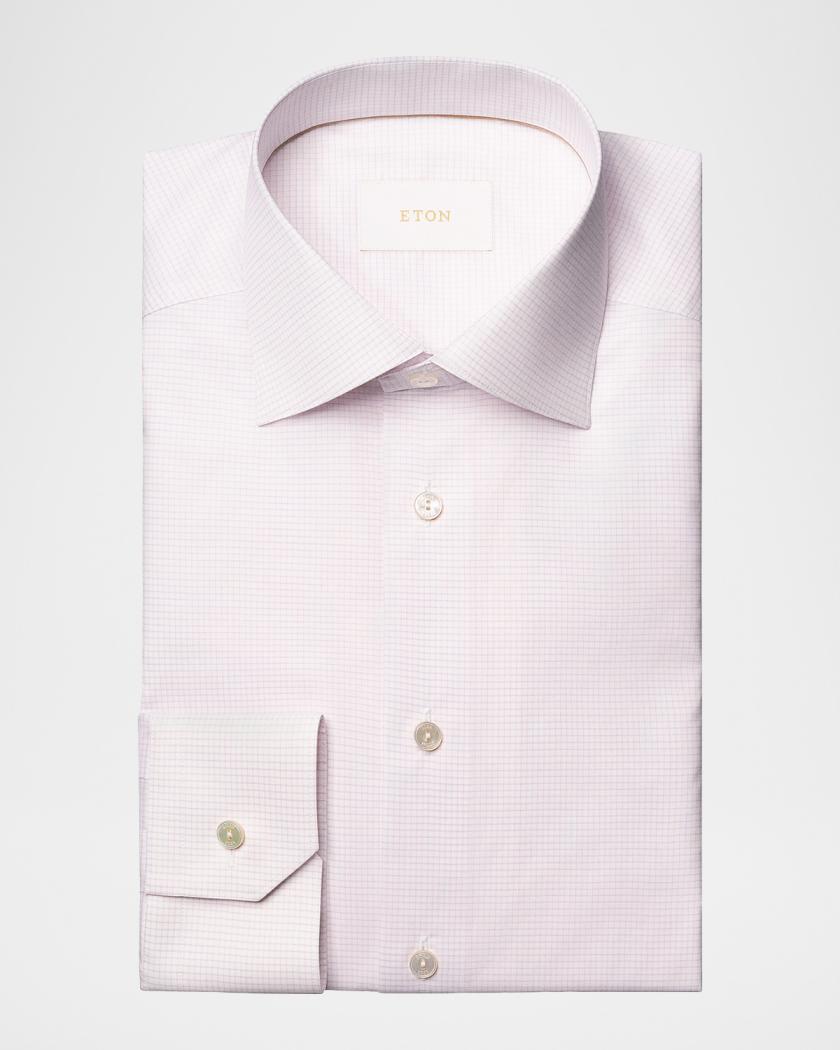 slim fit solid supima cotton dress shirt Supima Non-Iron Cotton Solid Color Straight Collar Dress Shirt - White