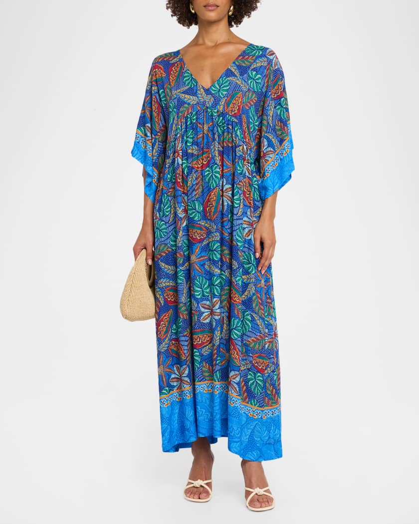 Johnny Was Maris Kaftan Maxi Dress | Neiman Marcus