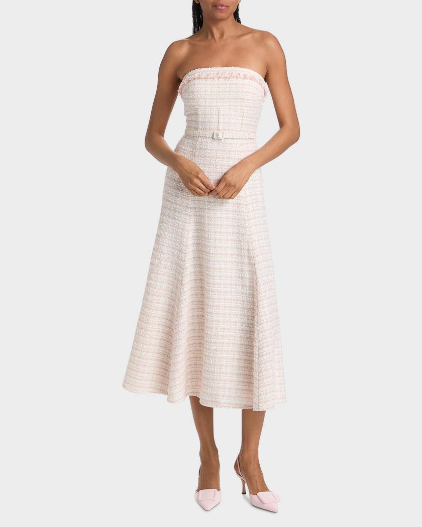 Melanie Tweed Midi-Dress