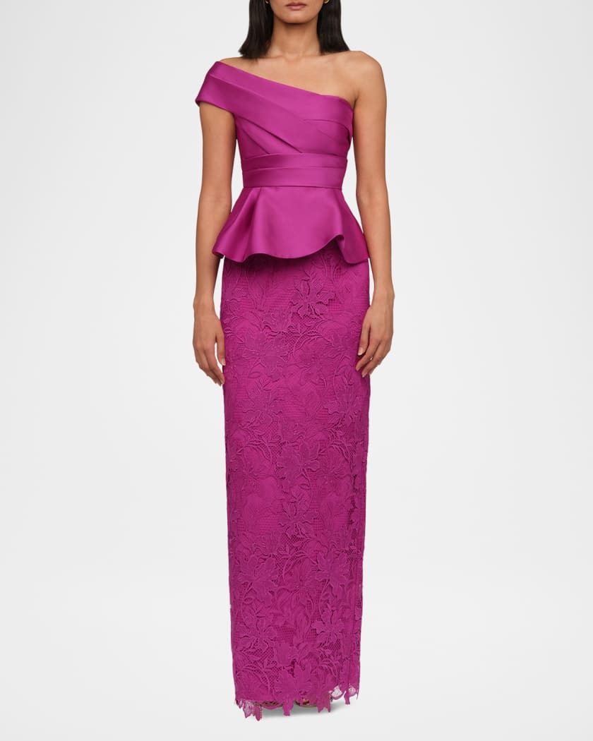 maxi dress sparkle Ailani Lace-Up Back Maxi Dress Sparkle Pink