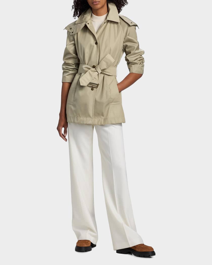 Burberry Tilgate Belted Trench Coat | Neiman Marcus