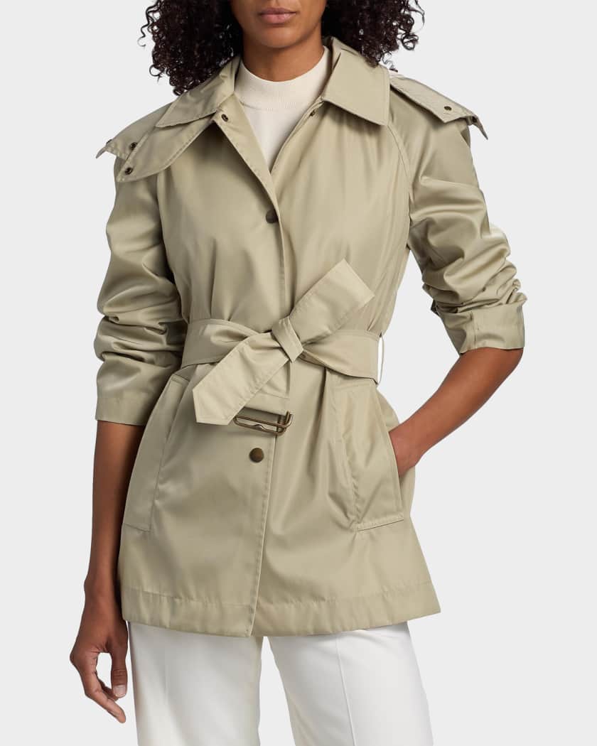 Burberry Tilgate Belted Trench Coat | Neiman Marcus