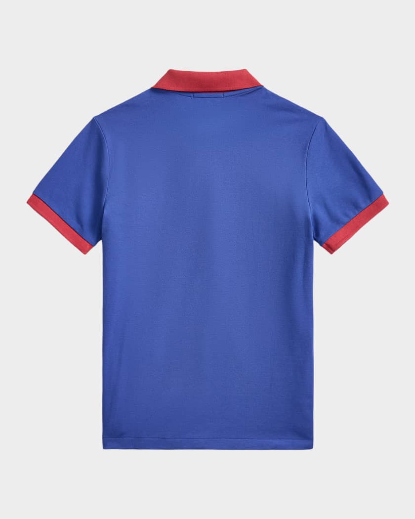 Polo Ralph Lauren Boy's Cotton Mesh Polo Shirt, Size S-XL | Neiman