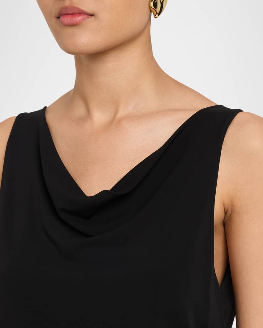 Vince Cowl-Neck Tank Dress | Neiman Marcus