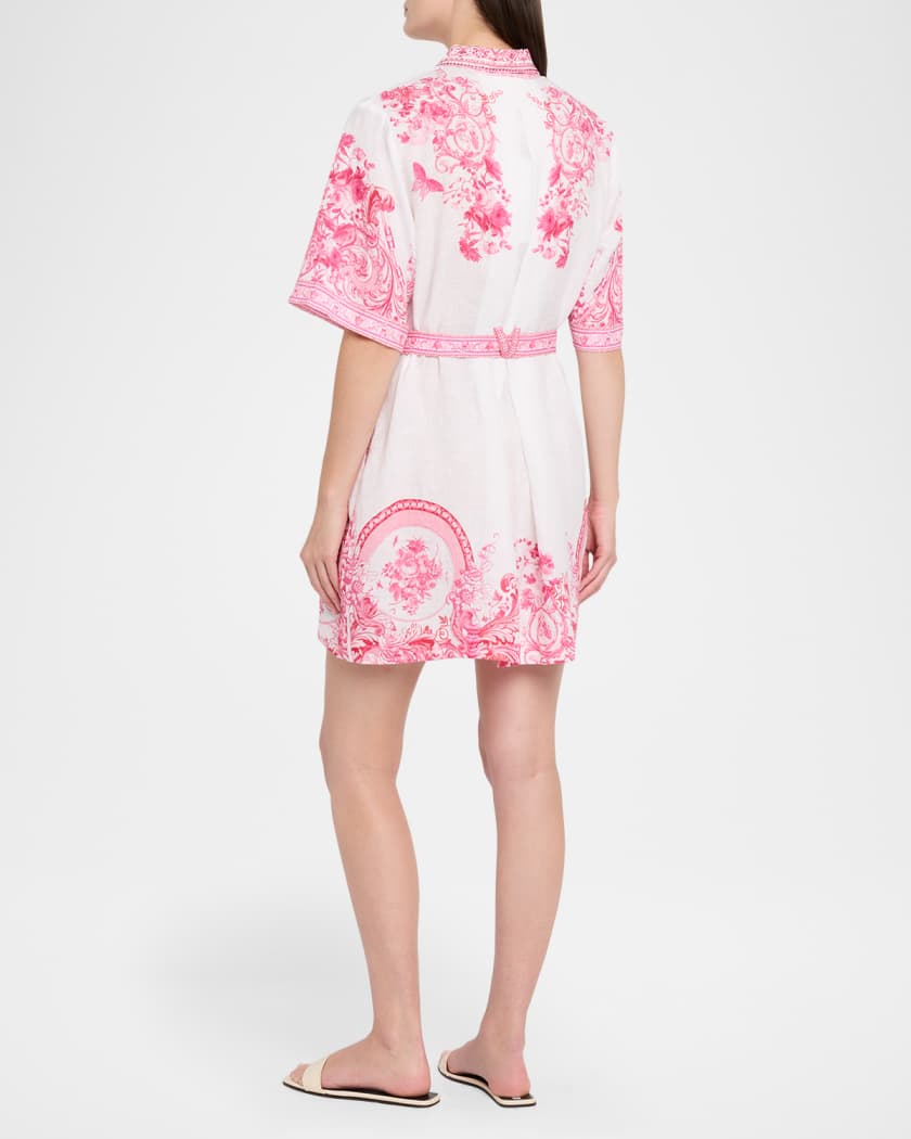 camilla shirt dress Bella Tu Camilla Shirt Dress-Green