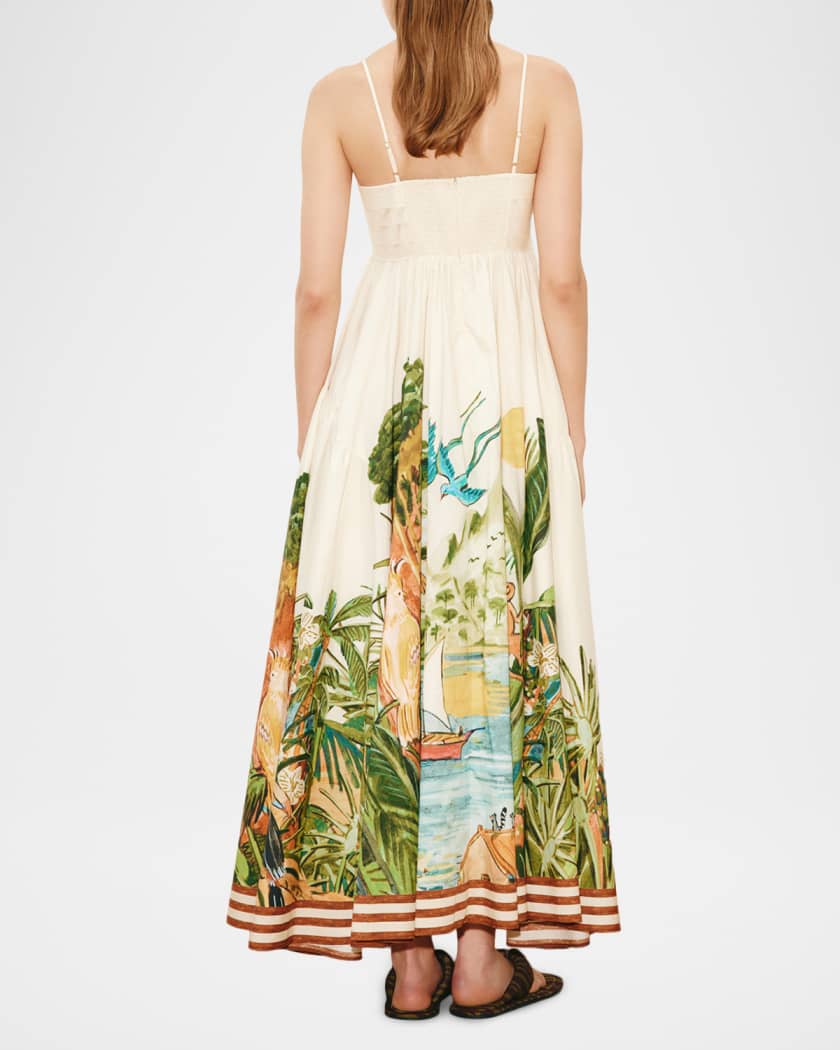 chinese dress ladies Toucan Tree Green Dress