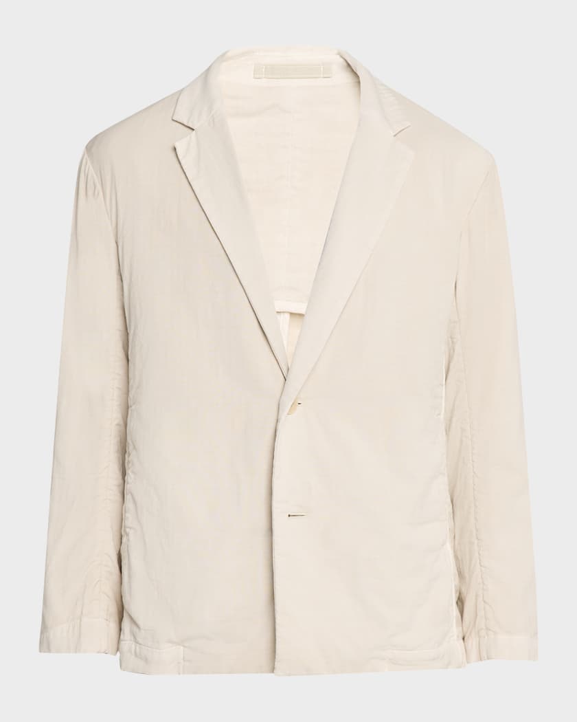 IM MEN Men's Pigment Cotton Single-Breasted Sport Coat | Neiman Marcus