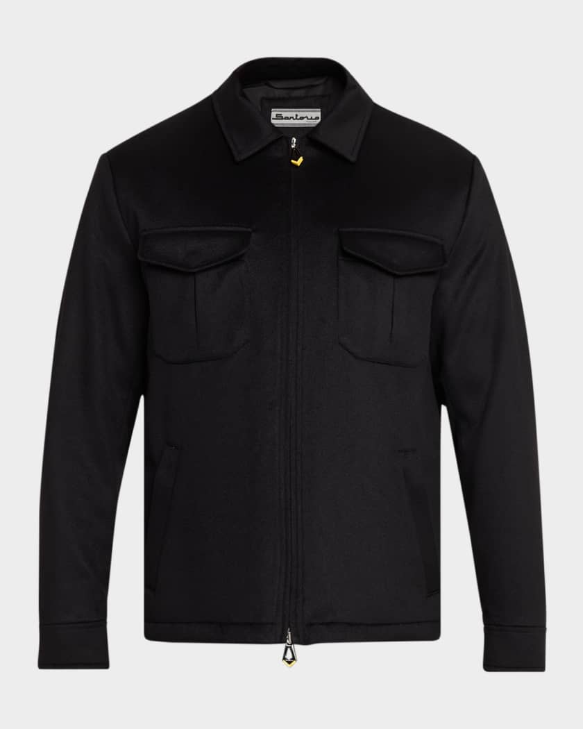 Sartorio Men's Full-Zip Blouson | Neiman Marcus