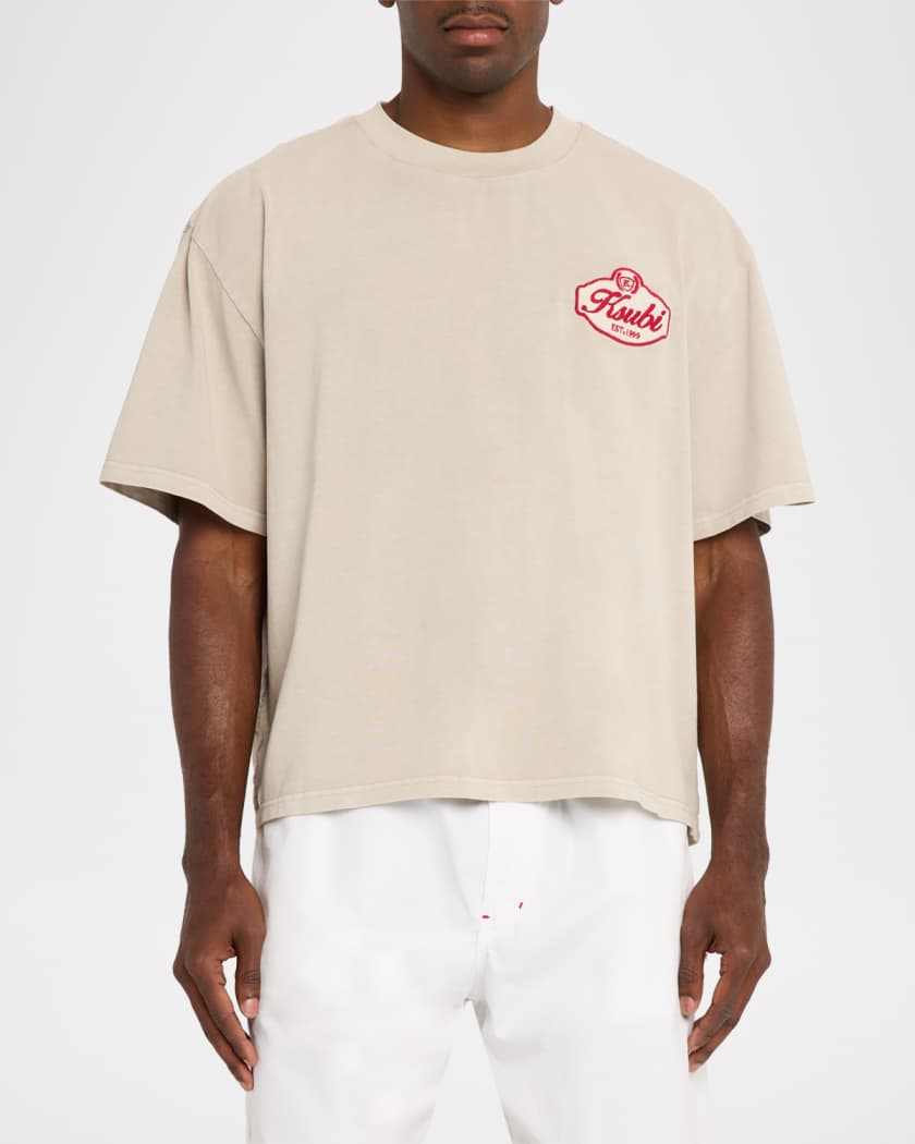 Ksubi Klasse Halen Logo Cotton Oversized T-Shirt | Neiman Marcus