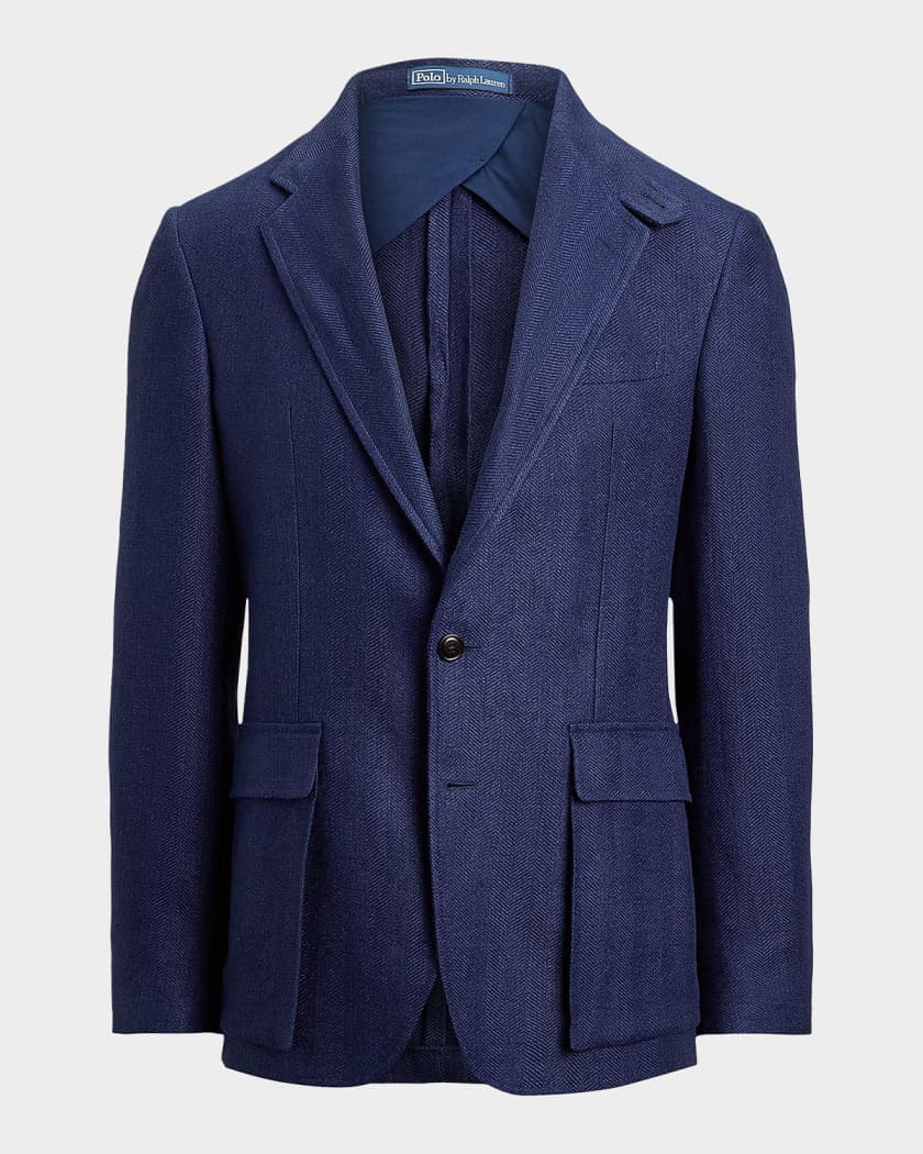Polo Ralph Lauren Men's Herringbone Single-Breasted Sport Coat