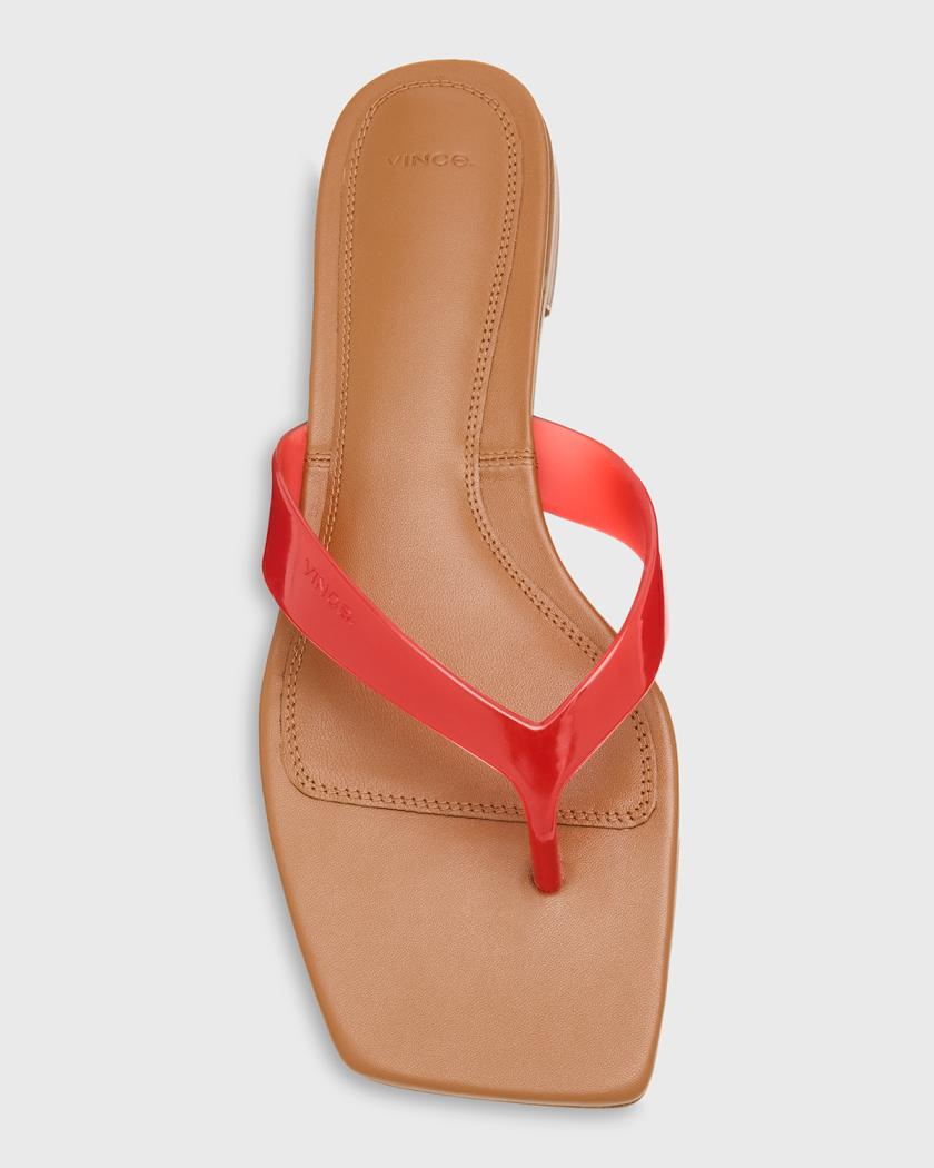 San Juan Jelly Flat Thong Sandals | Neiman Marcus