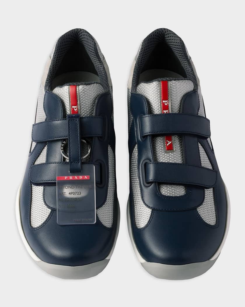 Men's America's Cup Original Patent Leather & Technical Fabric Sneakers