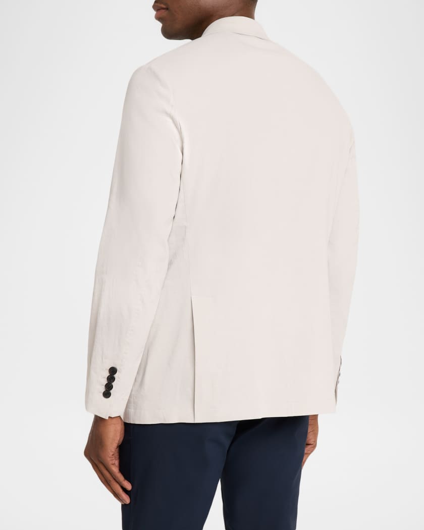 Theory Men's Organic Linen Single-Breasted Blazer | Neiman Marcus