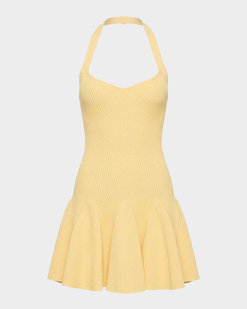 Retrofete Laurenza Halter Mini Dress | Neiman Marcus