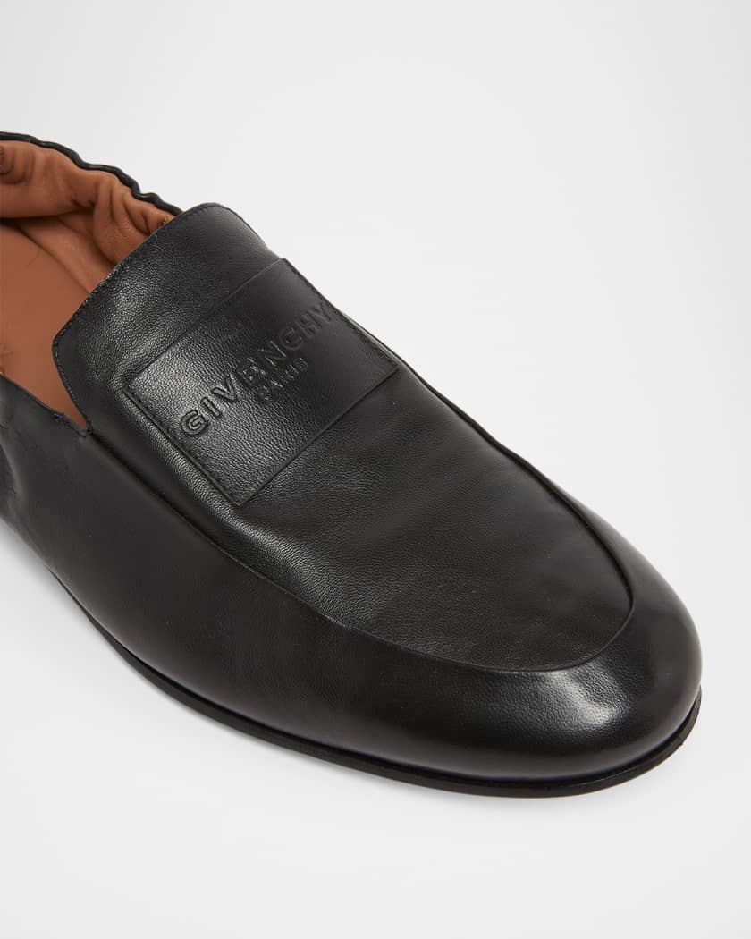 Givenchy Men's Leather Elasticized Loafers | Neiman Marcus