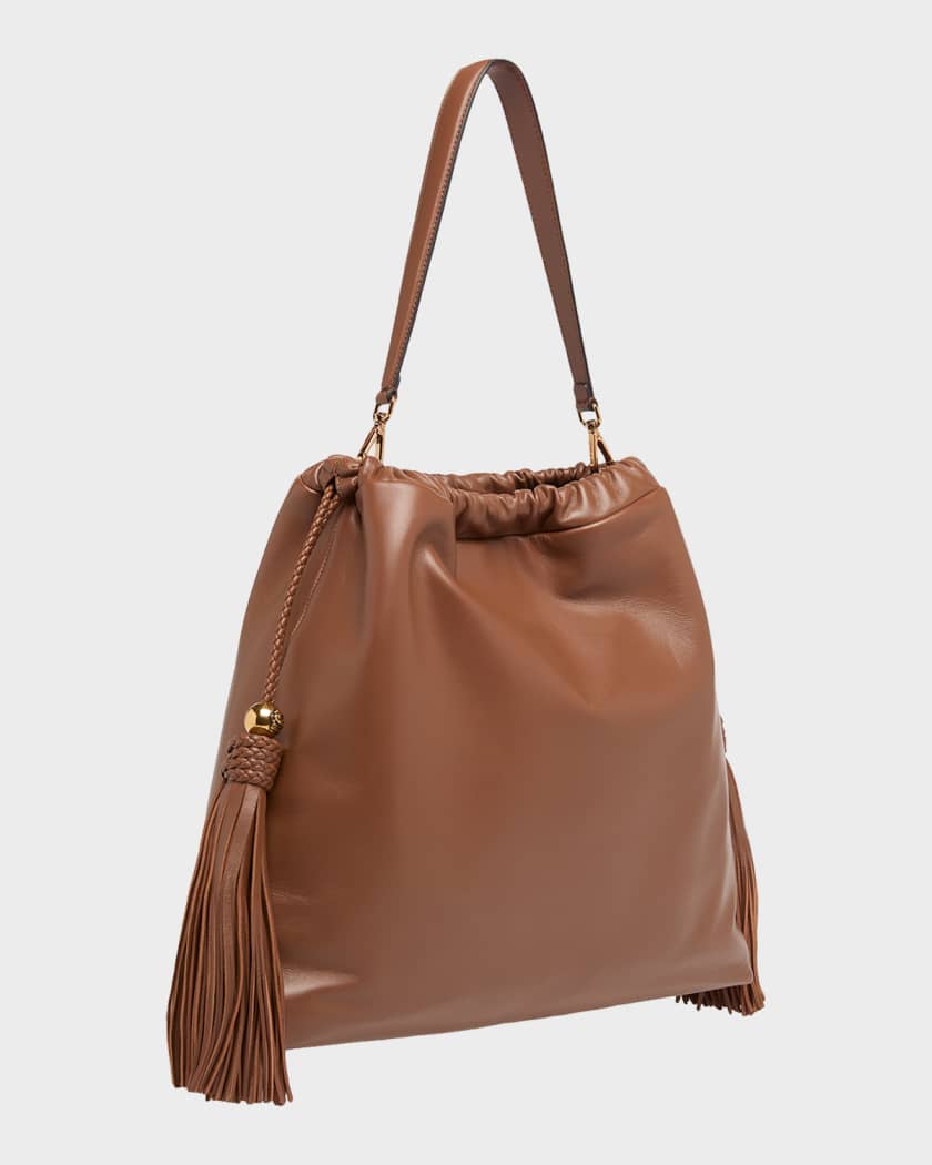 ETRO バッグ Etro Kalispera Medium Tassel Drawstring Shoulder Bag | Neiman Marcus