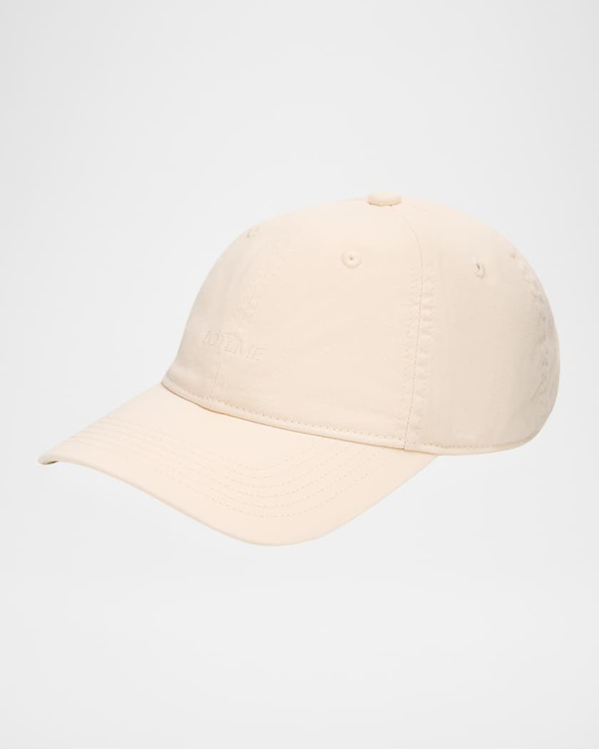 Toteme Logo Cotton Baseball Cap | Neiman Marcus