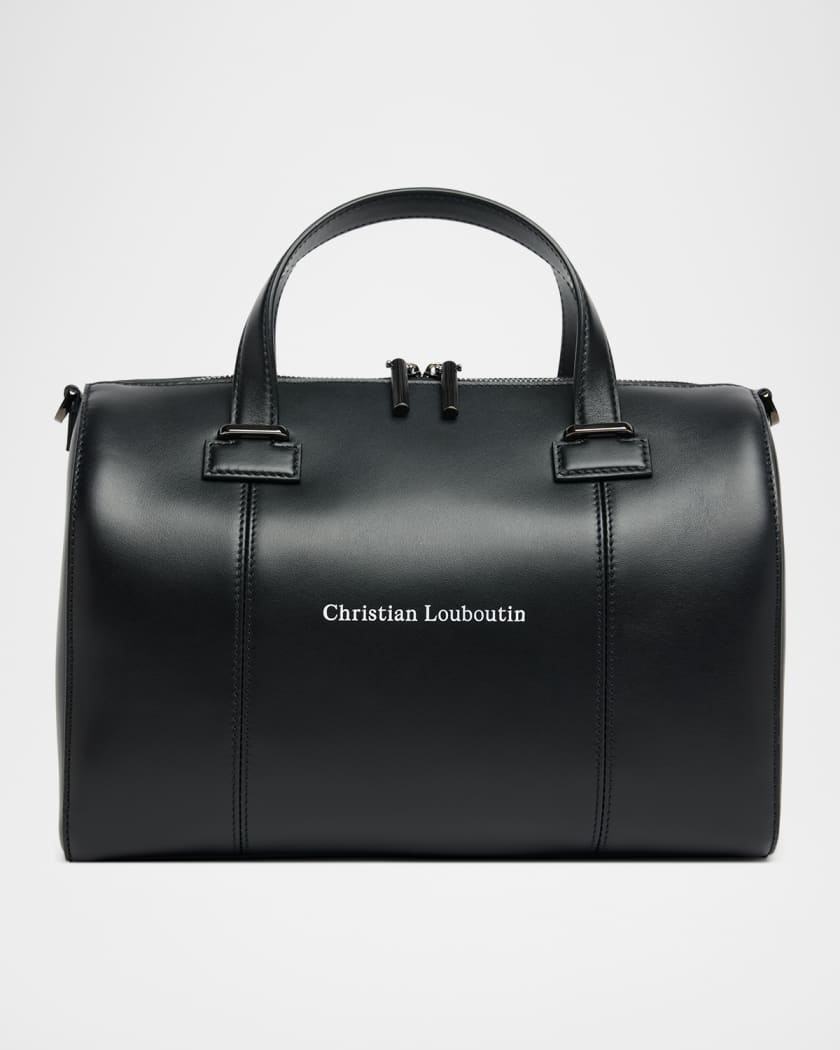 Christian Louboutin Men's Tactical Leather Dufflel Bag | Neiman Marcus