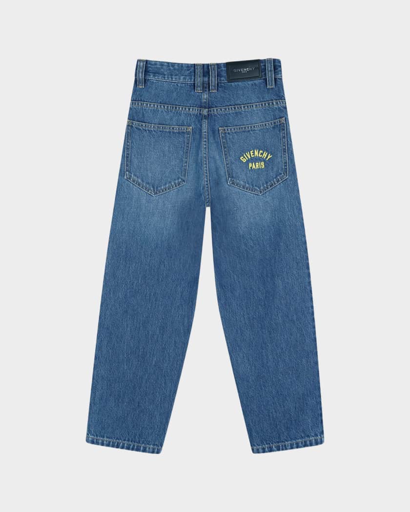 Givenchy Boy's Couture Seam Denim Jeans, Size 8-12 | Neiman Marcus