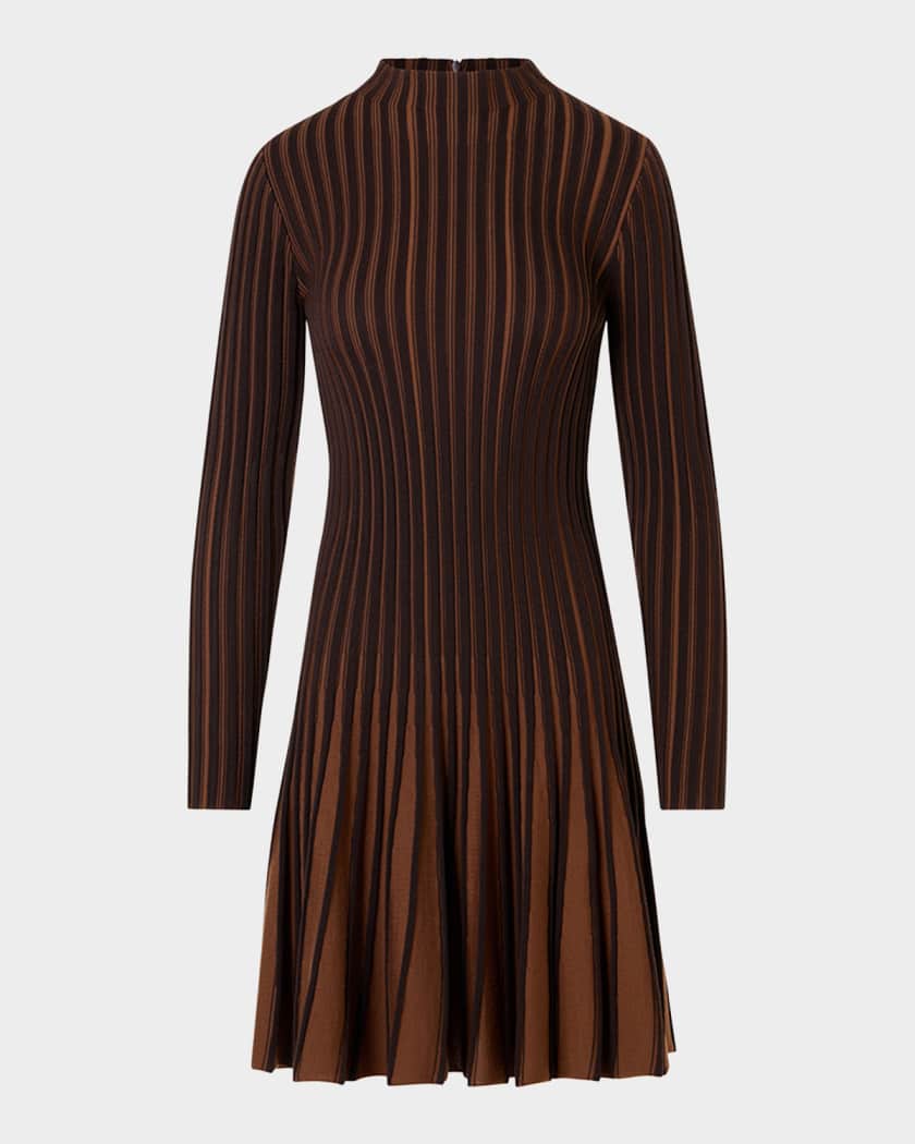 wool pleated dress Grey Wool Blend Pleated Tailored Belted Maxi Shirt Dress