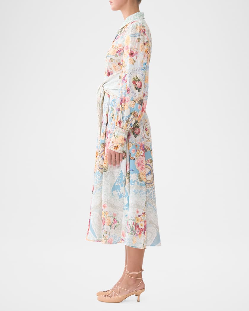 Camilla A Taste For Love Midi Shirtdress | Neiman Marcus