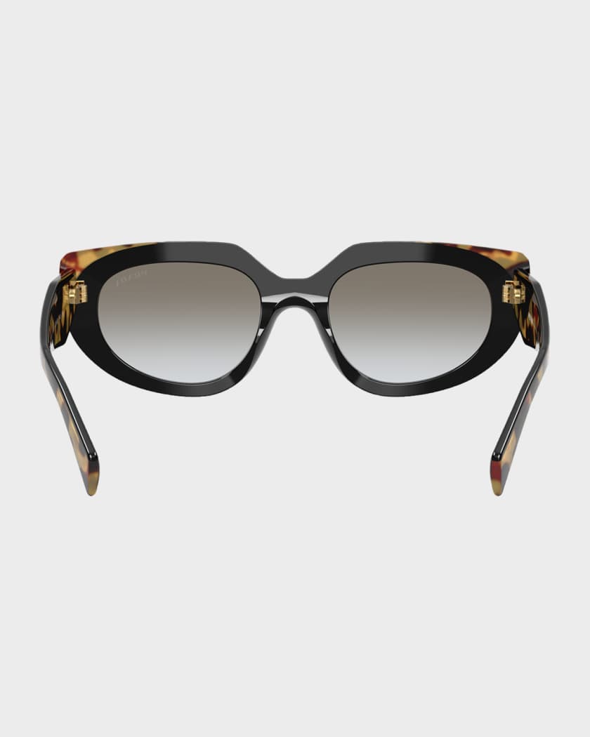 Prada PR D02SF 54MM Oval Sunglasses | Neiman Marcus