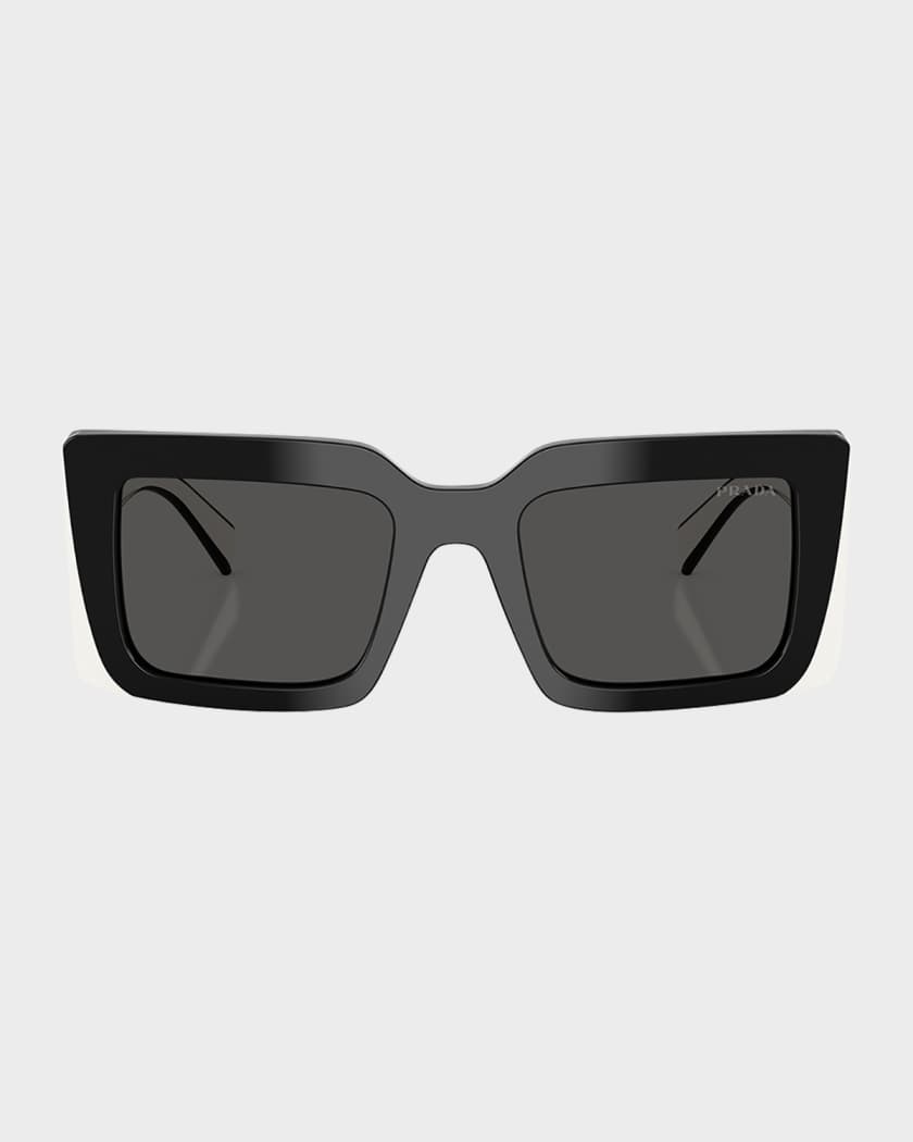 Prada PR D01SF 53MM Rectangular Sunglasses | Neiman Marcus
