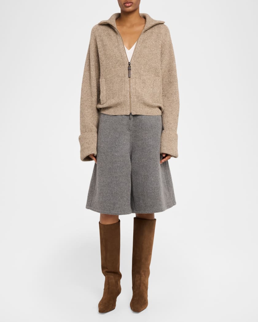 BRUNELLO CUCINELLI ブラウス シルク 袖レース【M】ベージュ Brunello Cucinelli Silk Cami Blouse | Neiman Marcus