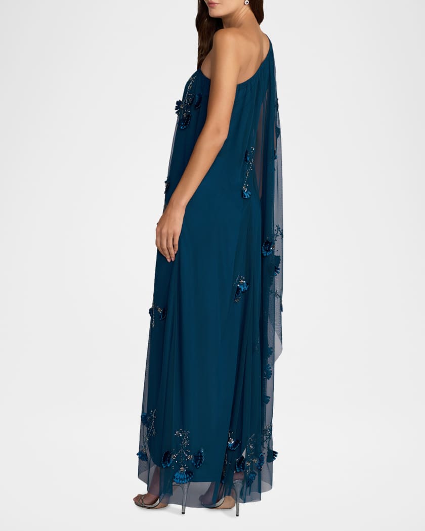 one shoulder trapeze dress Mac Duggal #9236 One Shoulder Trapeze Gown - Black | 10% Off Your First  Order | Shaide