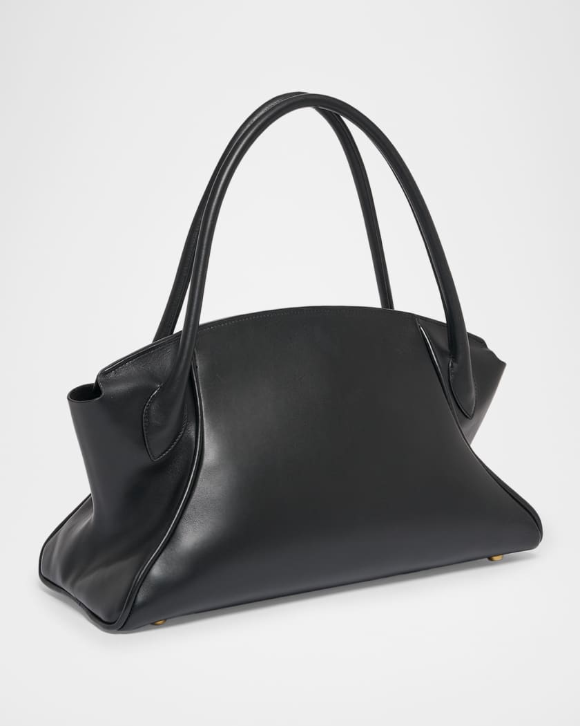 Balmain Pulse Medium Leather Top Handle Bag | Neiman Marcus