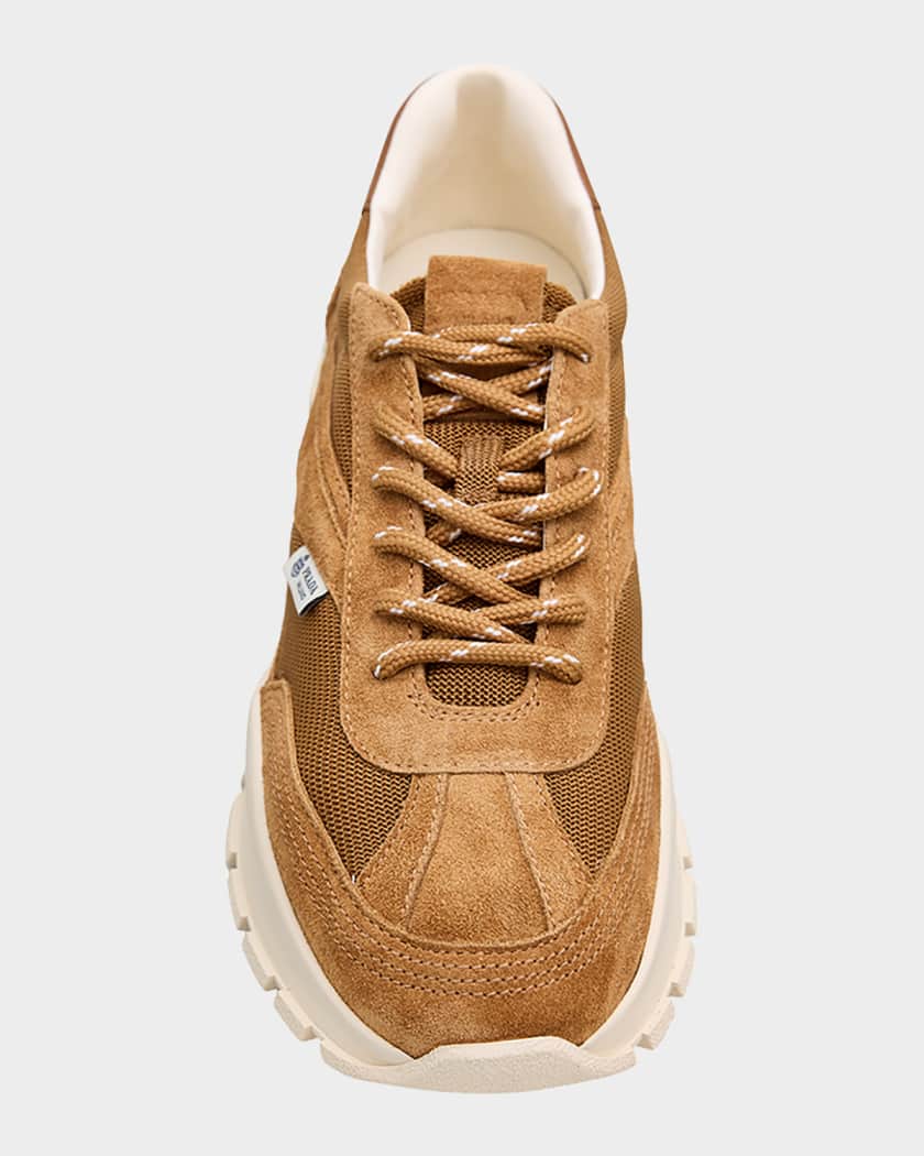 Prada Mesh and Suede Sneakers | Neiman Marcus